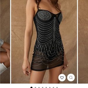 12th Tribe Rhinestone Dress